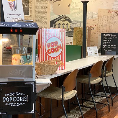 Popcorn Fridays at Waldo State Bank!