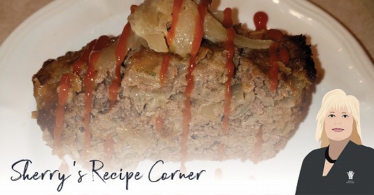 Caramelized Onion Meat Loaf