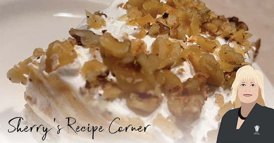 Sherry's Recipe Corner: Creamy Pumpkin Torte