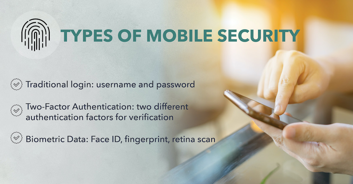 Types of mobile security